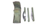 Titanium Camping Cookware Folding Knife Spoon Fork Utensils for Picnic