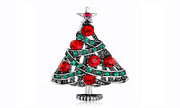 Christmas Tree Brooch Rhinestone for Ladies - sparklingselections