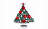 Christmas Tree Brooch Rhinestone for Ladies