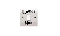 Classic Lumos Nox Wall Switch Sticker For Kids Room Home Decor - sparklingselections