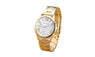 Casual Roman Numerals Stainless Steel Quartz Wrist Watch