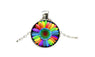 Colorful Rainbow Crystal Pendant Necklace For Women