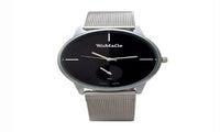 Casual Classic Women's Stainless Steel Mesh Wrist Watch - sparklingselections