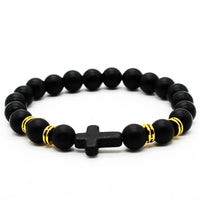 Matte Stone Unisex Bracelet For Women/Men Yoga Beads Bracelets - sparklingselections