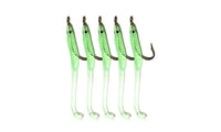 New Luminous Soft Lures 10pcs/lot Fishing Soft Bait With Hook - sparklingselections
