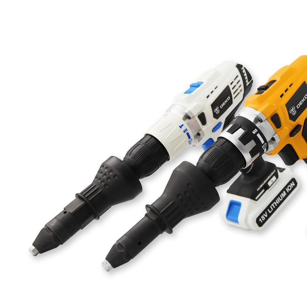 Electric Rivet Nut Gun Riveting Tool Cordless Riveting Drill ...