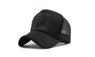 Black Color Hip Hop Leopard Print Curved Baseball Caps