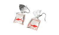 Cute Fish Water Bag Dangle Earrings For Women - sparklingselections