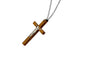 Catholic Jewelry Wooden Cross Pendant  Necklace For Women