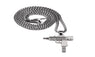 Engraved Letter Logo Gun Pendant Long Chain Punk Necklaces
