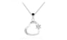 Fashion Hollow Love Pendant Necklace