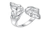 Silver Wedding adjustable ring For Women