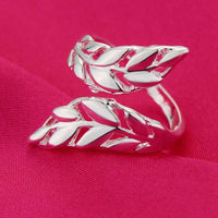 Silver Wedding adjustable ring For Women - sparklingselections