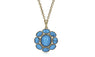 Women's Flower Shape Pendant Necklace