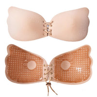 Strapless Bandage Stick Gel Silicone Push Up Invisible Bra - sparklingselections