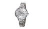 Crystal Stainless Steel Analog Quartz Wrist Watch
