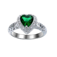 New Hollow Love Style Heart Shape Ring - sparklingselections