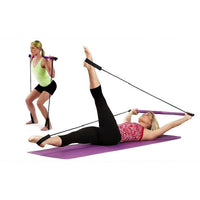 Sports Pedal Exerciser Wall Pulley Resistance Bands Bodybuilding Training - sparklingselections
