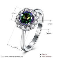 Elegant Simulated Black Cool Fashion Imitation Romance Ring - sparklingselections