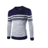 New Models Round Neck Long-Sleeved Men's Sweater,