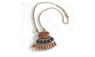 Brown Resin Beads Pendant Necklace For Women