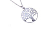 Silver Plated Pendants Necklace For Women