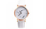Marble Surface Print PU Leather Watch for Women