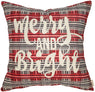 Christmas Sign Merry and Bright Retro Farmhouse Gift Winter Holiday Cover