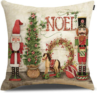 Christmas Pillow Cover Merry Christmas Throw Pillow Cover Home Decorative - sparklingselections