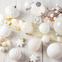 Christmas Balls Ornaments for Xmas Tree Christmas Tree Decorations Hanging Ball - sparklingselections