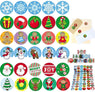 Christmas Sticker Rolls Scrapbook Stickers  Party Favors, School Classroom Prizes.