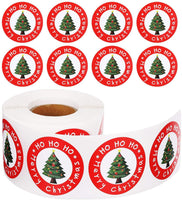 Fun Loving Christmas Stickers  Roll Christmas Tree Stickers for Christmas Decorations - sparklingselections