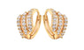 Gold Color Hoop Earrings For Women's