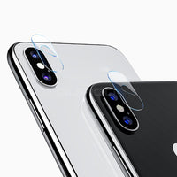 2pcs Camera Lens Screen Protector Glass for iPhone X - sparklingselections
