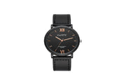 Casual Leather Dress Wrist Watch For Men - sparklingselections