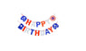Glitter Happy Birthday Bunting Banner
