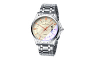 Luxury Sapphire Crystal Quartz Wristwatch For Men