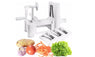 Tri-blade Plastic Spiral Vegetable Slicer Spiralling Cutter