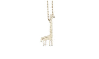 Giraffe Love Pendant Necklace For Women - sparklingselections