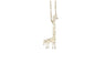 Giraffe Love Pendant Necklace For Women