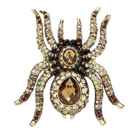 Women's YACQ Spider Halloween Scarf Party Jewelry Gifts Pendants - sparklingselections