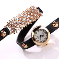 New Fashion Luxury Steel Dial Quartz Bracelet Watch