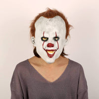 Halloween Funny Joker Face With Smile Scary Mask For Party - sparklingselections