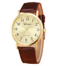New Leather Luxury Analog Quartz Wrist Watch Business Men's Watches