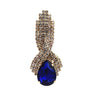 New Water Drop Crystal Big Drop Earrings