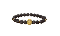 Handmade Skeleton Natural Stone Lion Bracelet Man - sparklingselections