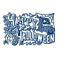 Happy Halloween Metal Cutting Dies For Scrapbooking Letter Craft Dies - sparklingselections