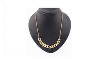 New Stylish Punk Shiny Golden Chunky Statement Necklace - sparklingselections