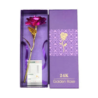 Wedding Gift Favors Flowers 24K Red Rose Without base Gifts - sparklingselections