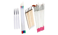23 Pcs Nail Art Polish Painting Draw Pens Brush Tips Tools - sparklingselections